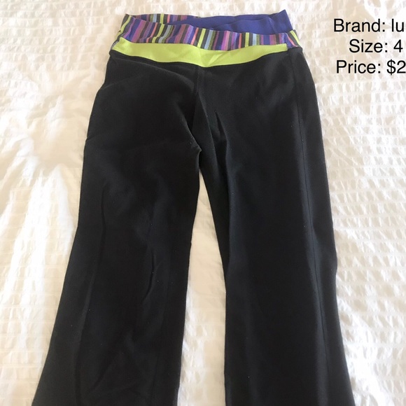 Lulu yoga pants - Picture 1 of 1